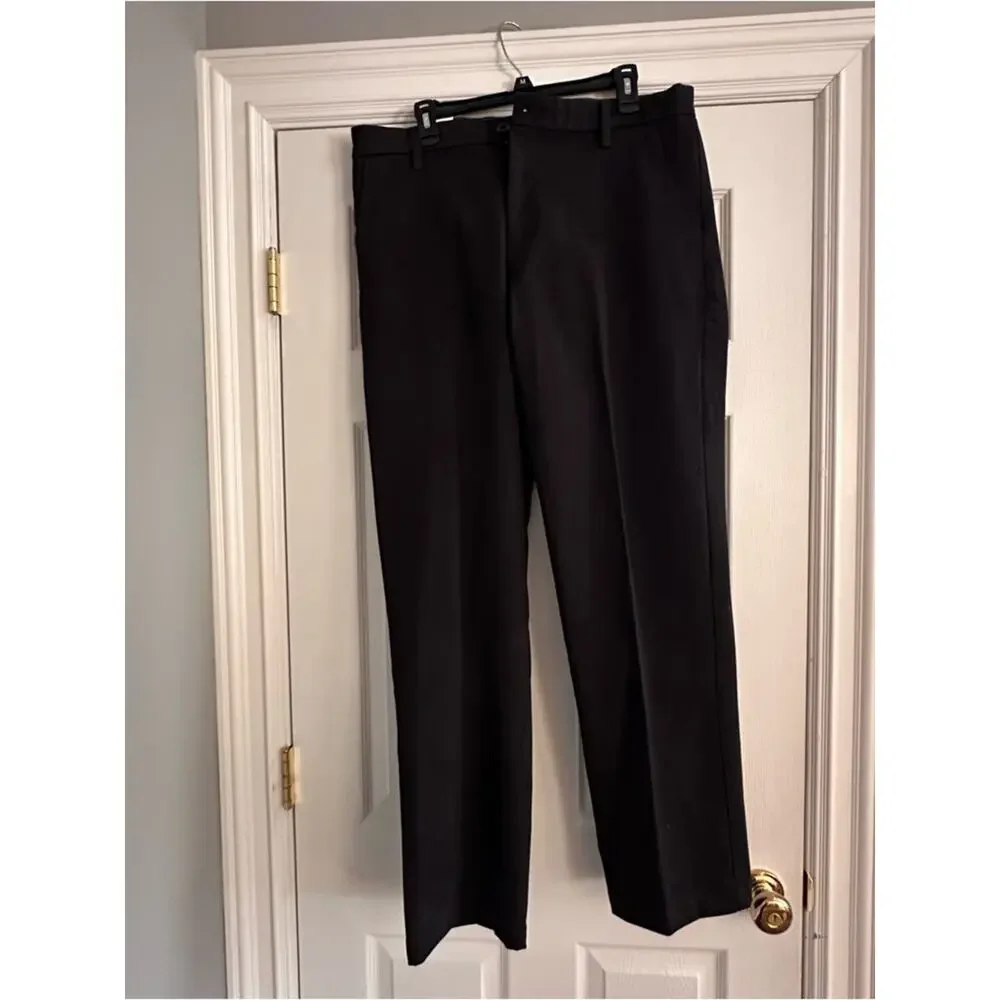 Dockers 360 Smart Flex Workday Khaki BLACK Classic Fit Pants Mens 36 x 34 NWT